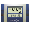 Calendar Wall/ Desk Alarm Clock-BLUE